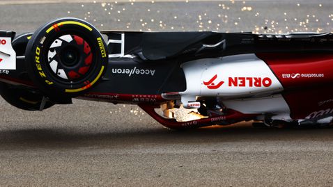  Джоу се е тормозил колата му да не се възпламени в неделя 