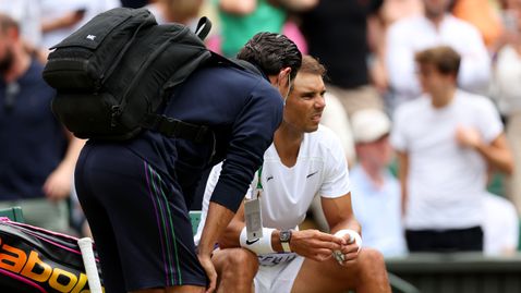  Надал имал 7-милиметрово скъсване в корема си 