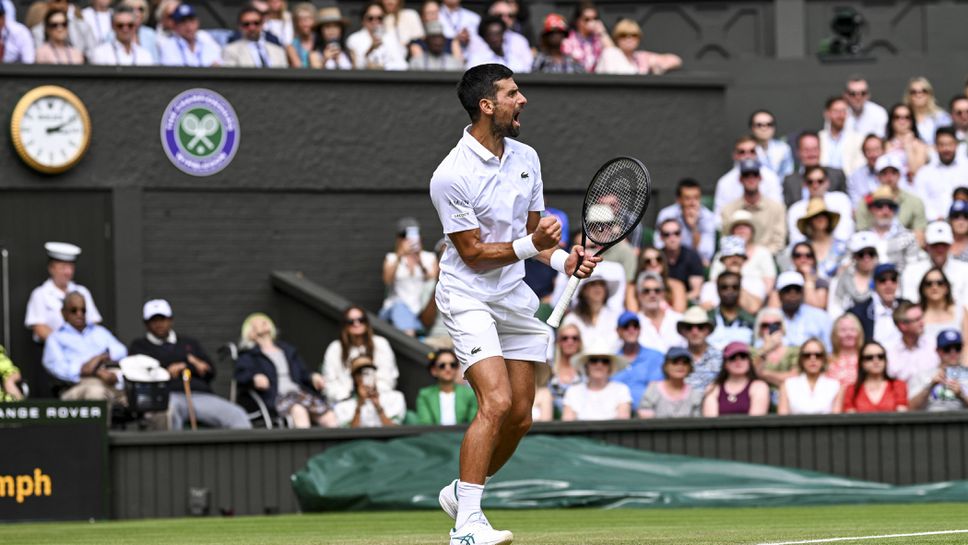 Новак Джокович се възстанови от труден старт на деня на