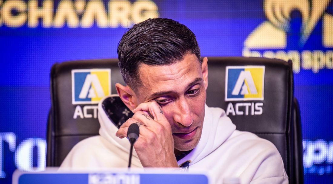 Анхел Ди Мария се просълзи при завръщането си в родния клуб