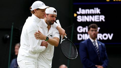  Синер: Не желаех сходна победа, Григор заслужаваше да играе в идващия кръг 