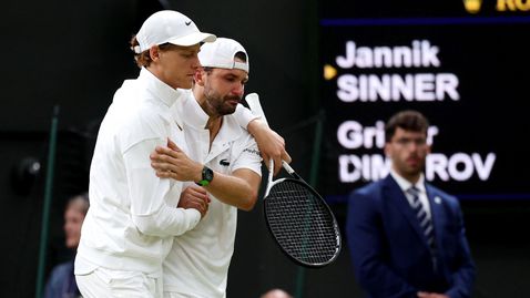  Синер: Не желаех сходна победа, Григор заслужаваше да играе в идващия кръг 