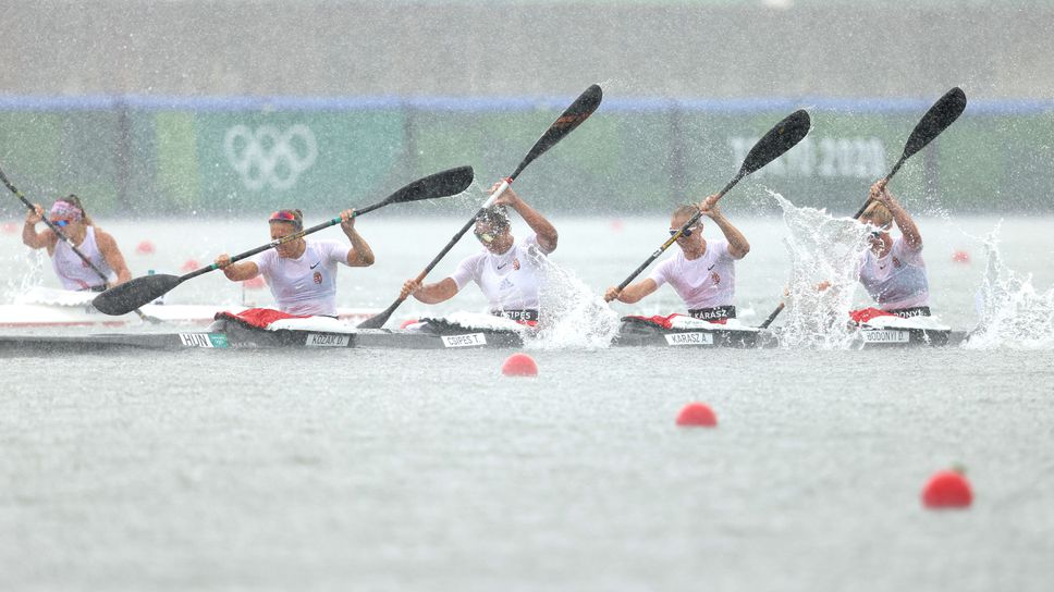 Унгария спечели титлата на четворка каяк 500 метра за жени