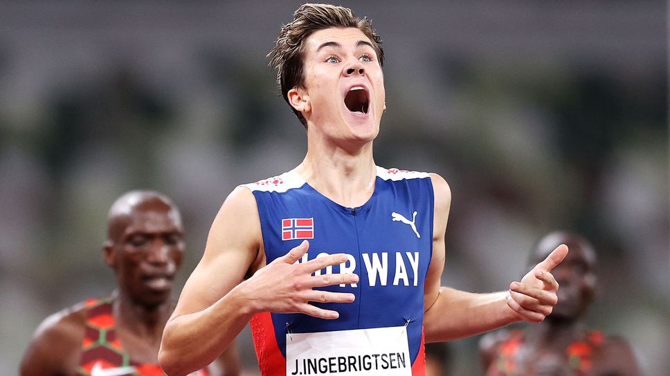 Якоб Ингебригтсен се окичи cъс злато на 1500 метра с олимпийски рекорд