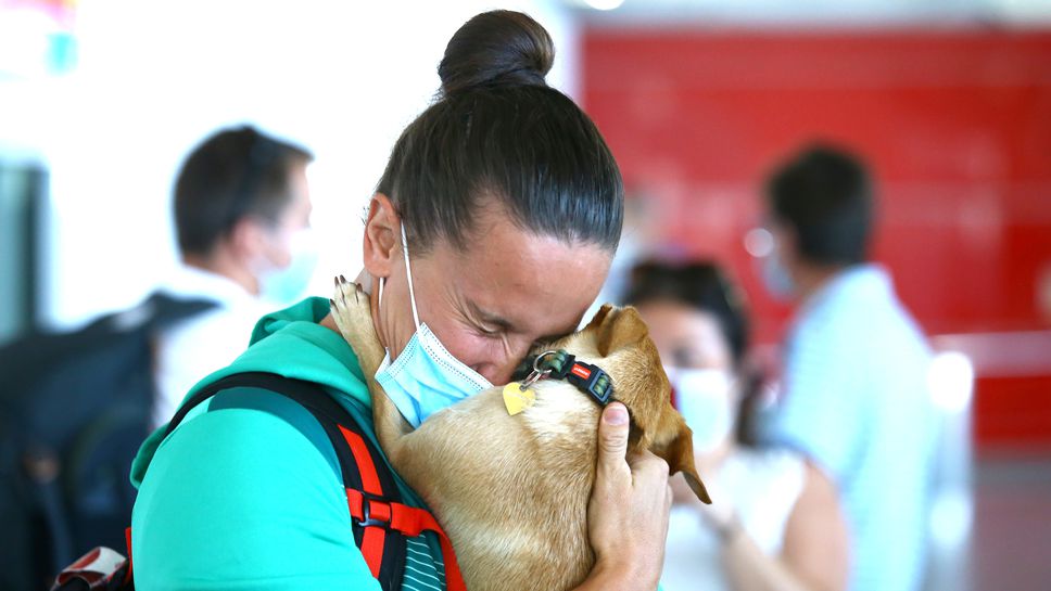 Станилия Стаменова  се прибира в България от Олимпийските игри в Токио