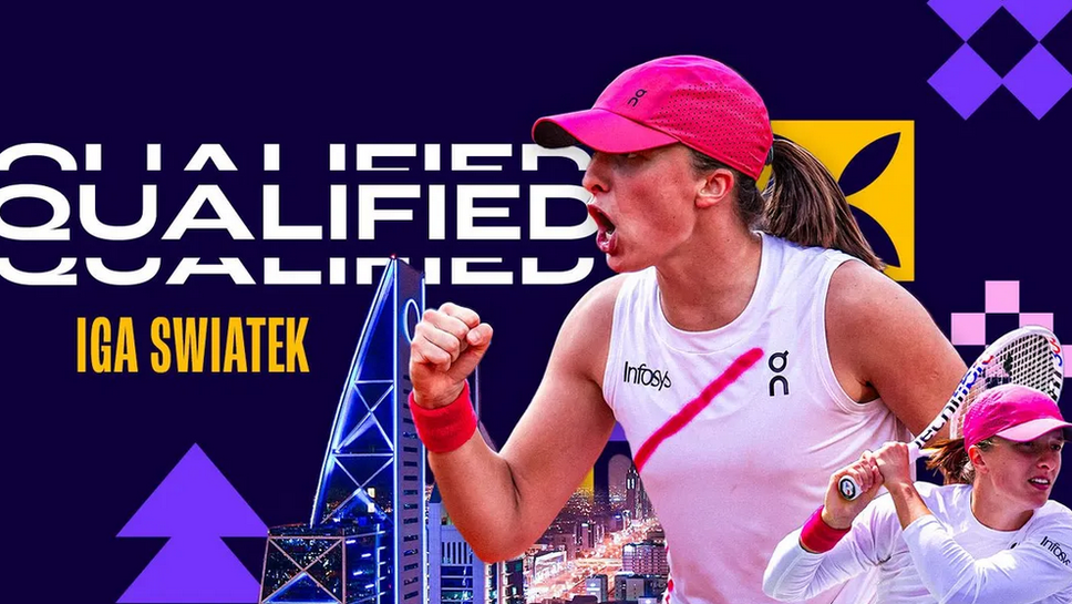 Ига Швьонтек е първата, която се класира за Финалите на WTA в Саудитска Арабия