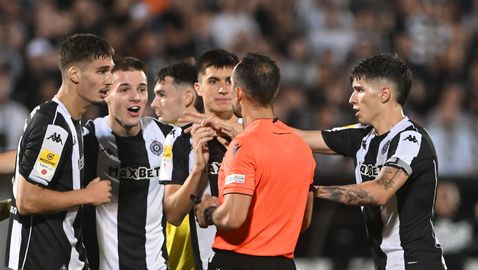 Червен картон обърка плановете на Партизан