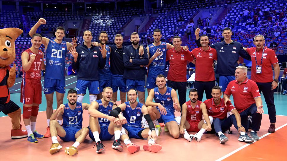 Европейският шампион Сърбия даде гейм на Португалия в Краков