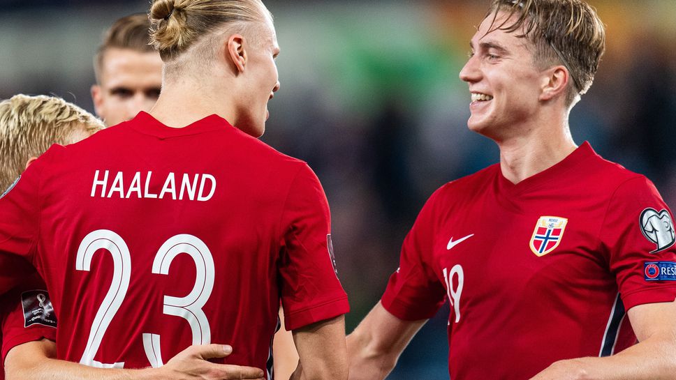 Норвегия записа очаквана победа, Холанд с нови три гола