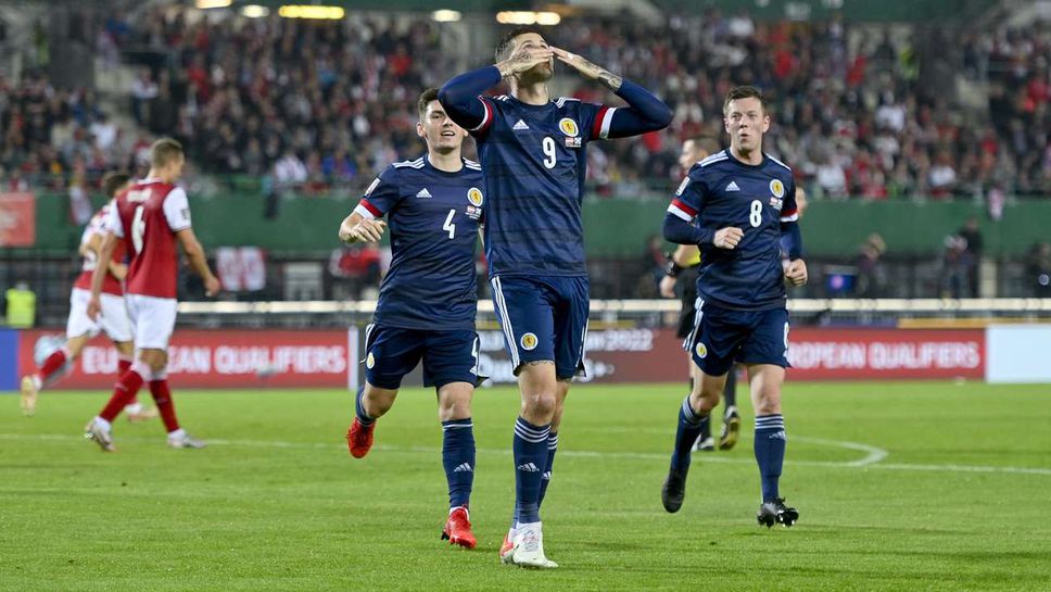 Шотландия взе важен успех срещу Австрия