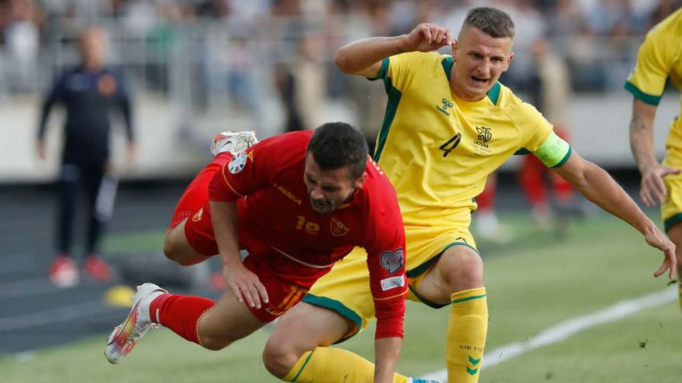 Литва прати България на дъното след късна драма срещу Черна гора