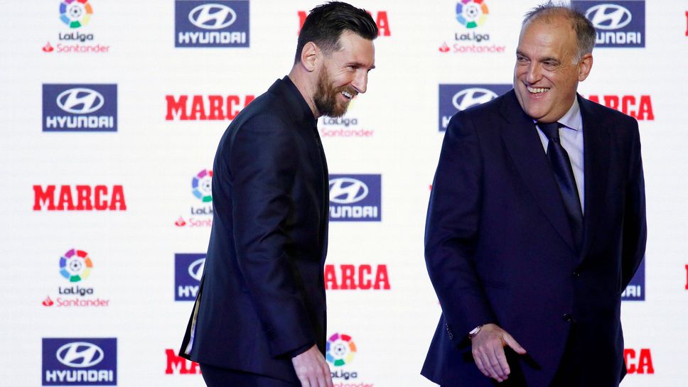 Шефът на Ла Лига обвини Барселона за проваленото завръщане на Меси в клуба