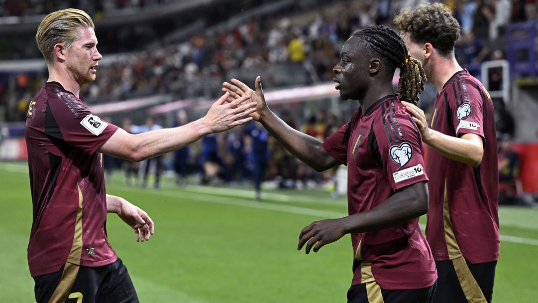 Де Бройне и Доку поведоха Белгия към бой над Казахстан