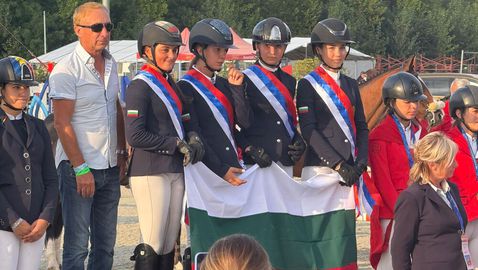 Българите спечелиха 4 медала на Балканския шампионат по прескачане на препятствия в Белград