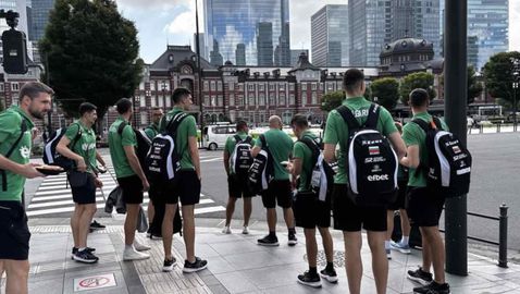  Волейболните национали дойдоха в Хирошима за последните си контроли преди Световното 