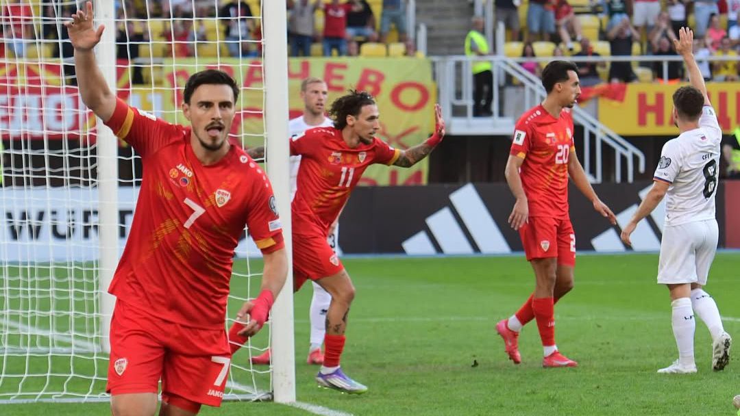 Северна Македония оглави групата си след безпроблемен успех и впечатляващо попадение