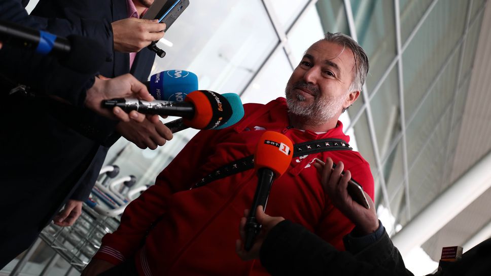 Националите ни отпътуват за мача с Литва