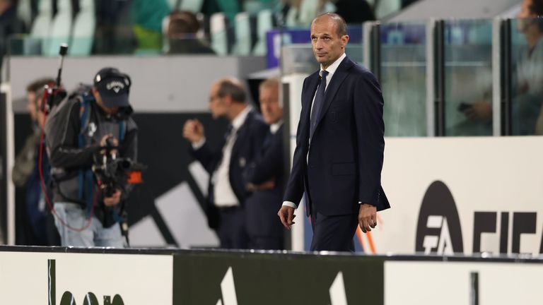 Наставникът на Ювентус Масимилиано Алегри очаква утрешното дерби срещу Милан