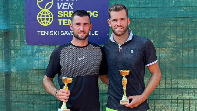 Габриел Донев и Симон-Антони Иванов ще играят за титлата на двойки в Куршумлийска баня