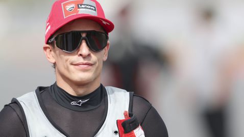  Марк Маркес се завръща на пистата за частен тест с Дукати 