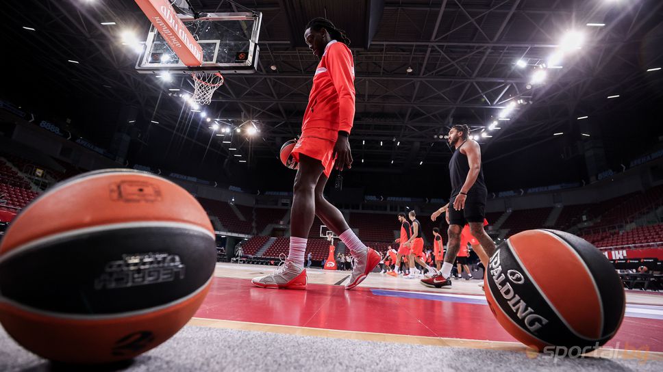 Звездите на Апоел с последно занимание преди втория си мач от Евролигата в София