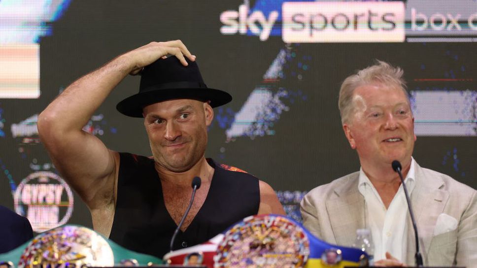 Франк Уорън е уверен, че Тайсън Фюри ще се завърне през 2026 г.