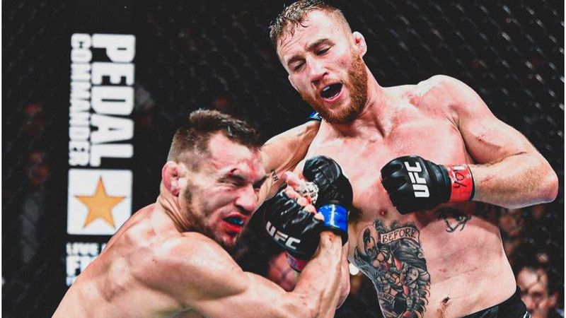 Джъстин Гейджи надигра Майкъл Чандлър в брутална война на UFC 268