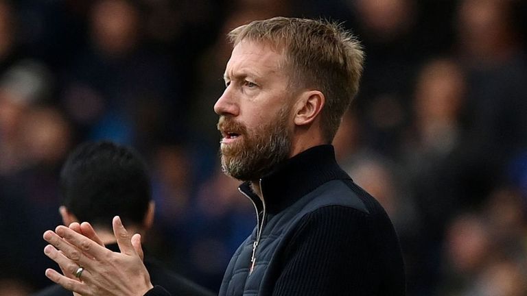 Мениджърът на Челси Греъм Потър призна превъзходството на Арсенал в