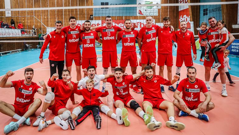 Волейболният отбор на ЦСКА продължава да е непобеден от началото
