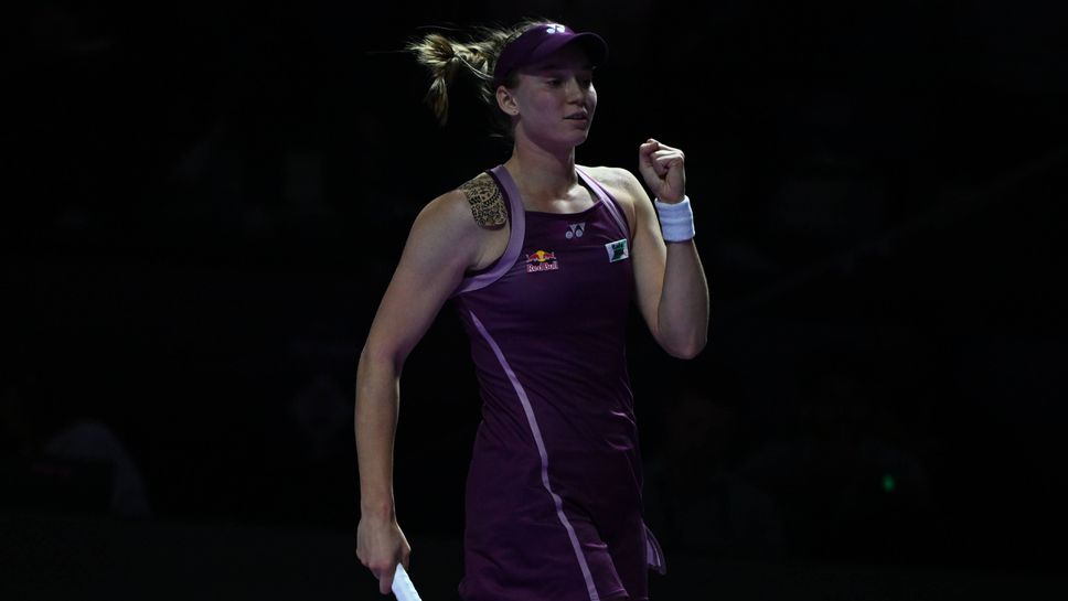 Елена Рибакина от Казахстан достигна до финалния мач на Финалния