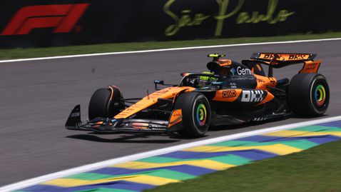  Норис с най-малък задатък пред Пиастри в тренировката в Бразилия 