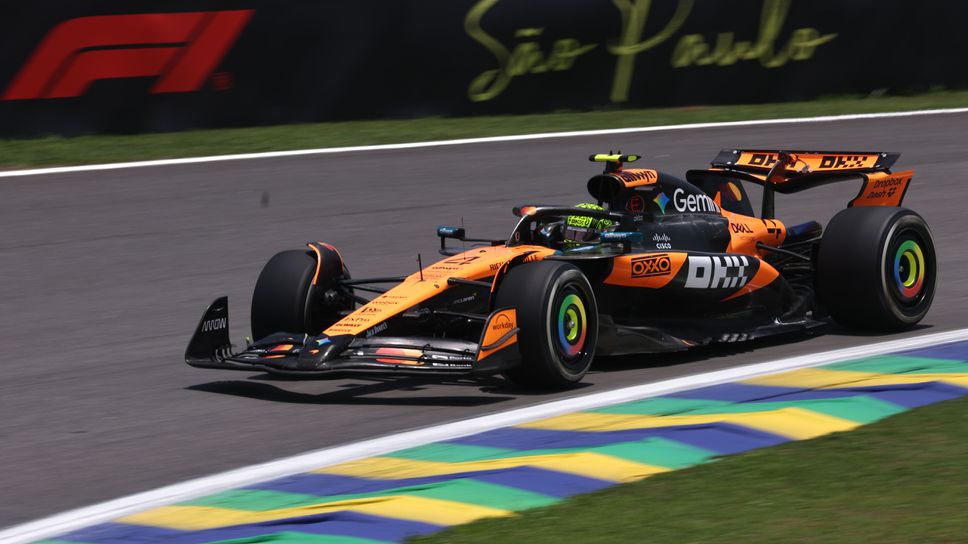 Норис с минимален аванс пред Пиастри в тренировката в Бразилия