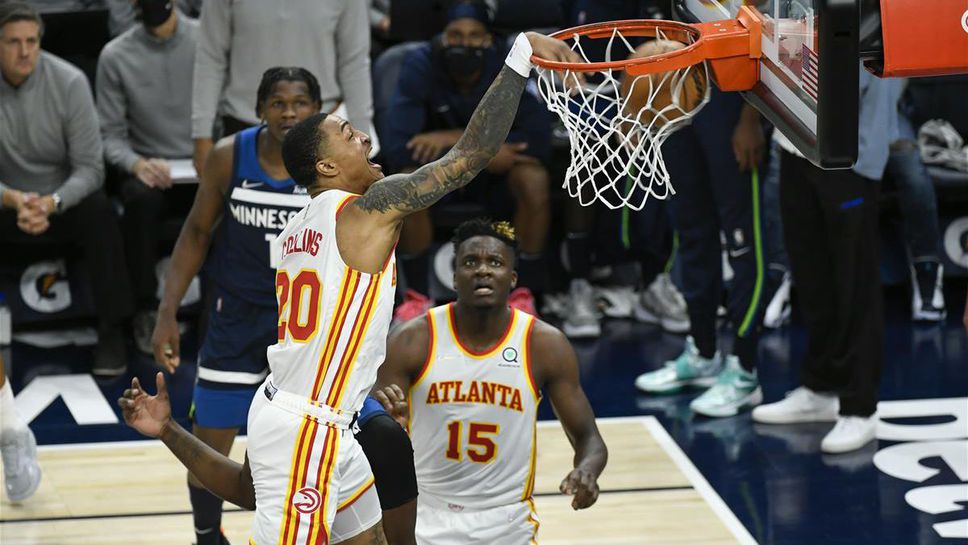 Атланта счупи рекорда си за най-много тройки в НБА