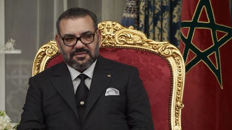  Кралят на Мароко се причисли към празненствата след успеха над Испания 