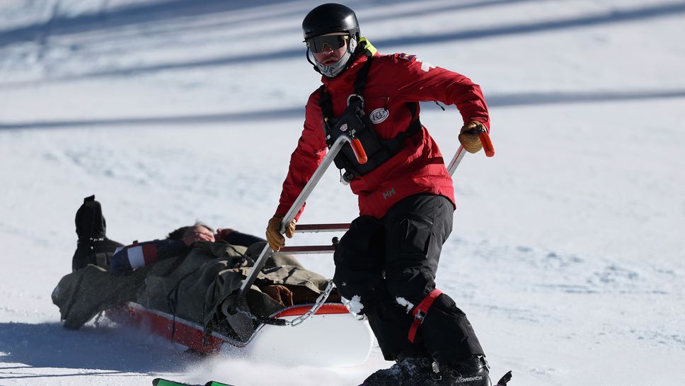 Арно Боасе е със сътресение и натъртвания след тежко падане на спускането в Бийвър Крийк