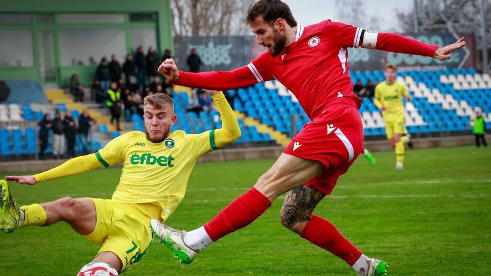 Дубълът на ЦСКА затвърди мястото си в петицата след хикс срещу Лудогорец, талант със съмнение за тежка травма