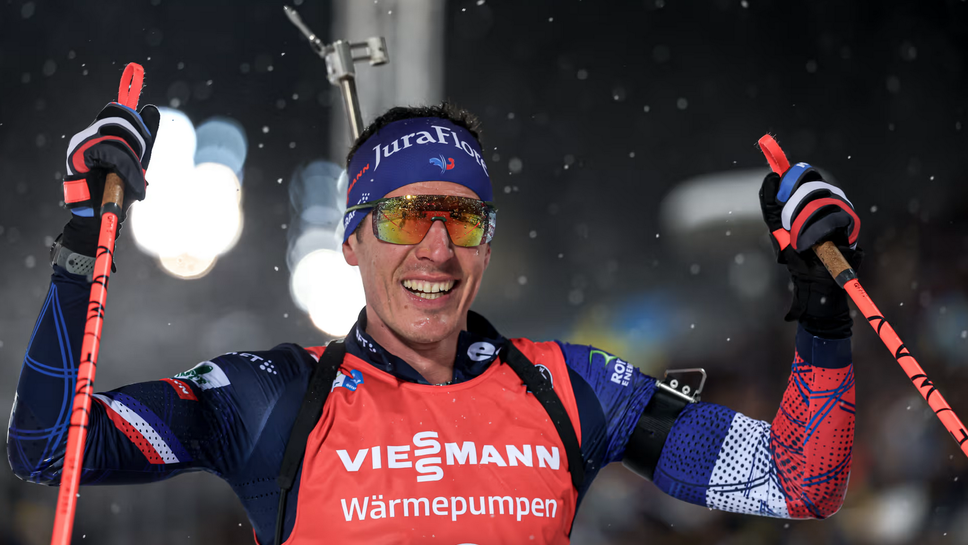 Кентен Фийон Майе ликува в преследването в Йостерсунд, Владимир Илиев завърши 26-и