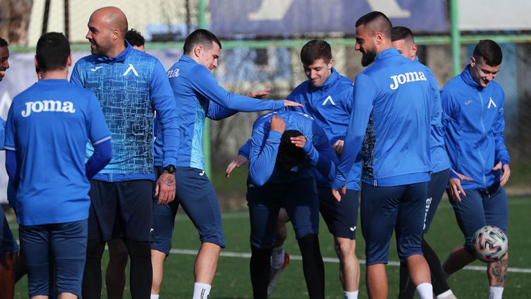  Сутрешна подготовка за Левски в Белек 