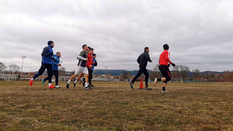 Първа тренировка на Надежда (Доброславци)