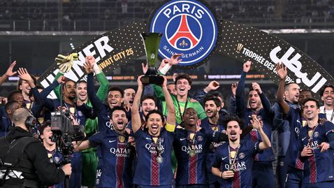 ПСЖ вдигна и Суперкупата на Франция след драма с дузпи срещу Марсилия
