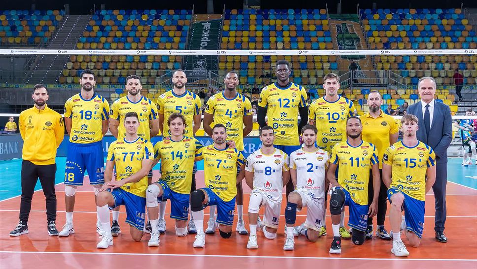 Добромир Димитров и Лас Палмас на крачка от сензация срещу Перуджа в ШЛ