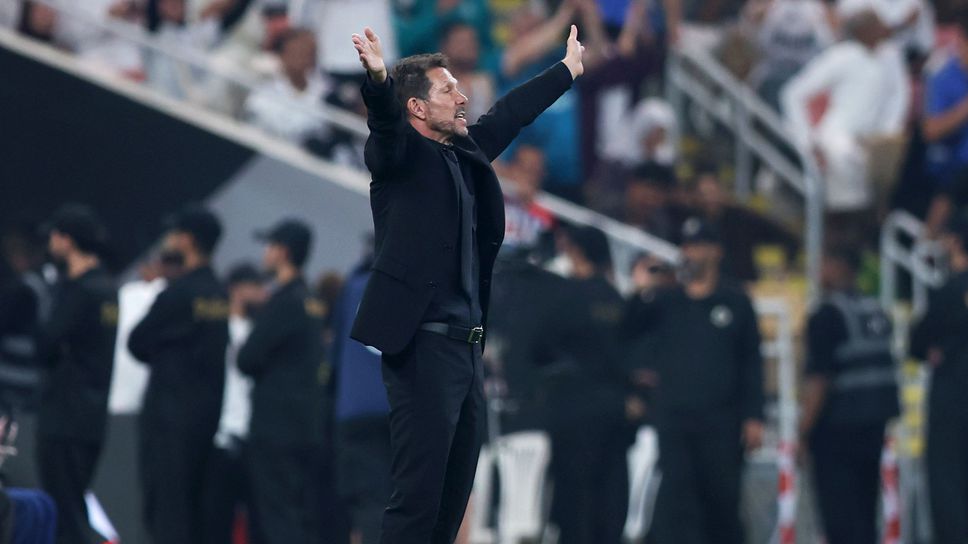 Треньорът на Атлетико Мадрид Диего Симеоне оцени представянето на отбора