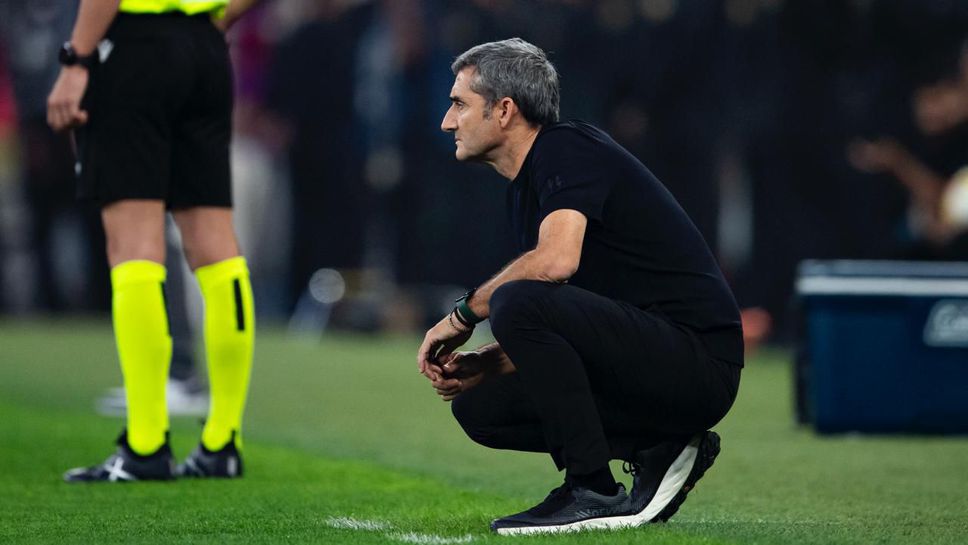 Старши треньорът на Атлетик Билбао Ернесто Валверде беше много разочарован