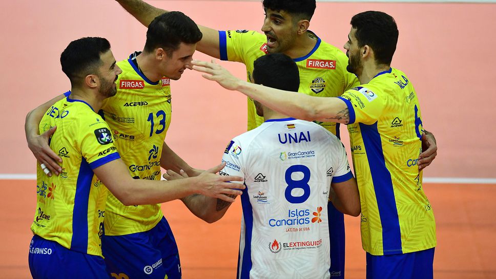 Исторически успех за Гаугас (Лас Палмас) в Шампионската лига