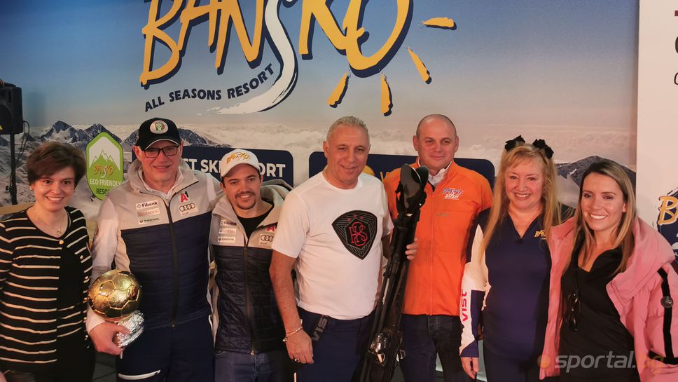 Стоичков предизвика фурор на пистата в Банско