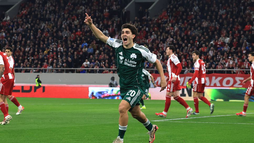 Панатинайкос спечели вечното дерби на гръцкия футбол след успех с