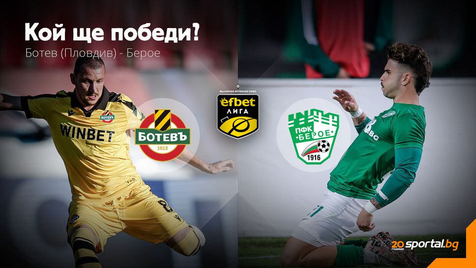 Промененият Ботев приема непредсказуемия Берое в поредната Битка за Тракия