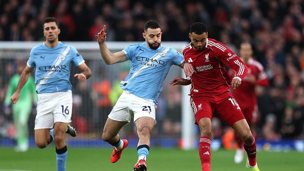 Ливърпул 0:0 Манчестър Сити, ранен пропуск на Холанд