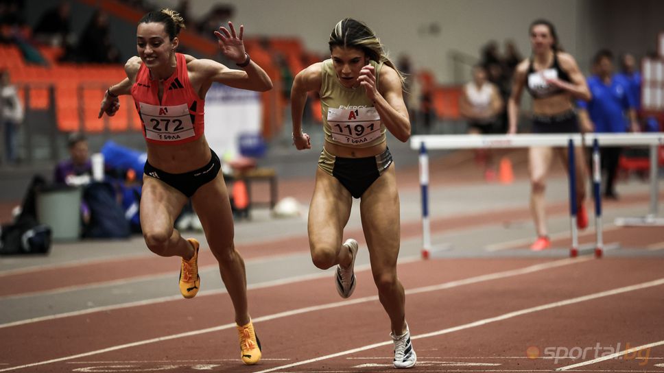 Пламена Чакърова и Александър Евтимов с победи на 60 м/пр в София