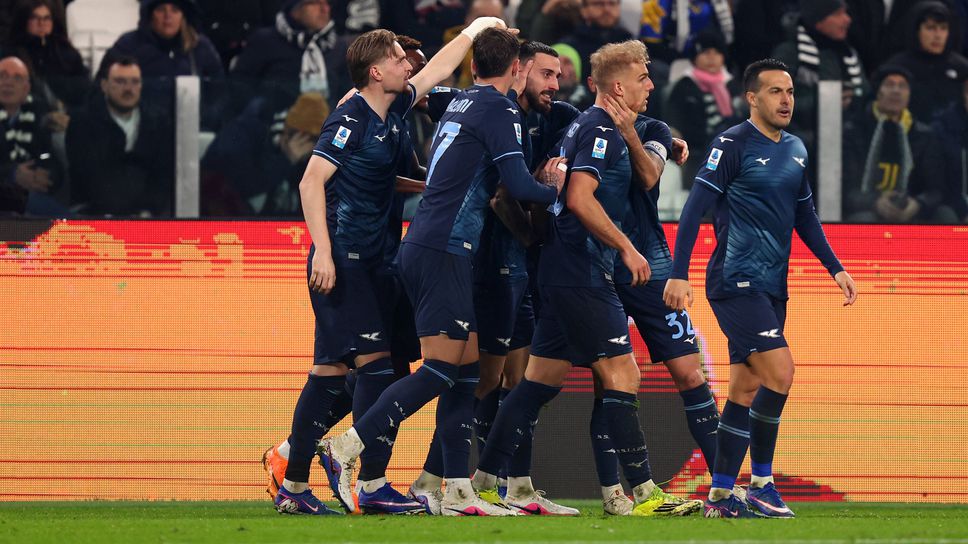 Ювентус 1:2 Лацио, "бианконерите" са обратно в мача